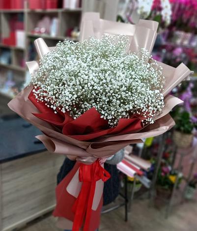Букет цветов из: Гипсофила в Роговской