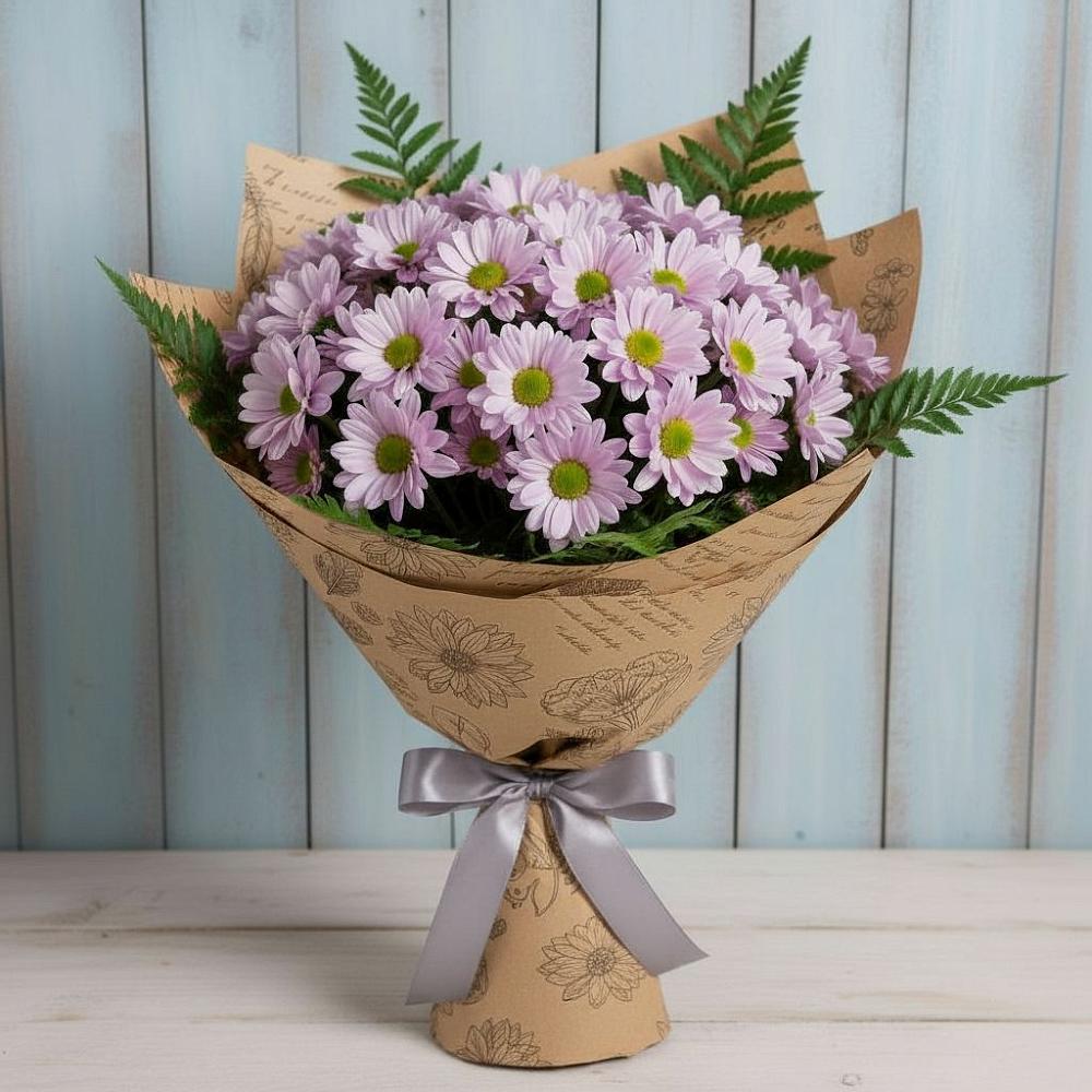 Букет цветов из: Хризантемы в Роговской