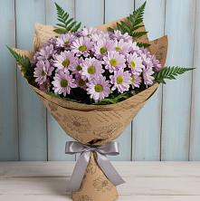 Букет цветов из:  Хризантемы в Роговской