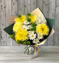 Букет цветов из:  Хризантемы в Роговской