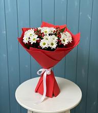 Букет цветов из:  Хризантемы в Роговской