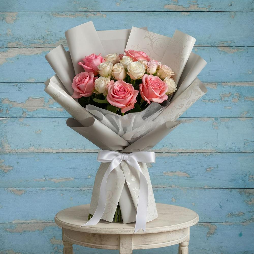 Букет цветов из: Розы в Роговской