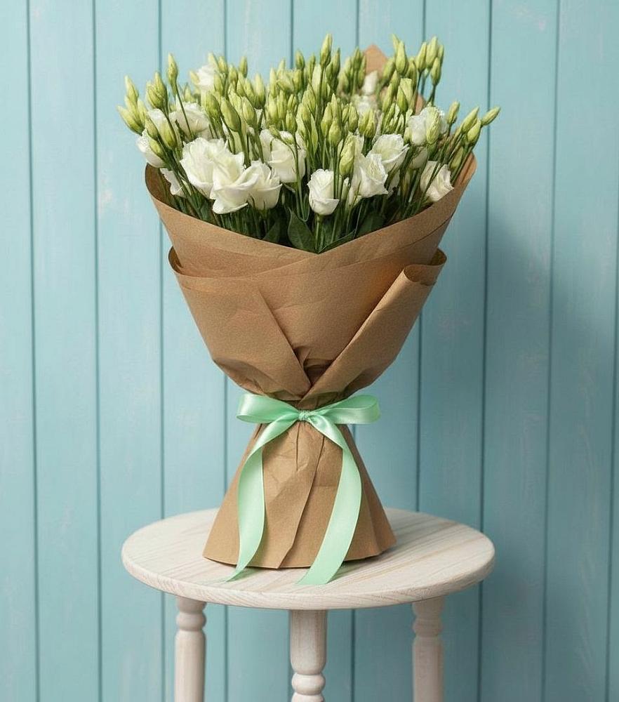 Букет цветов из: Лизиантусы в Роговской