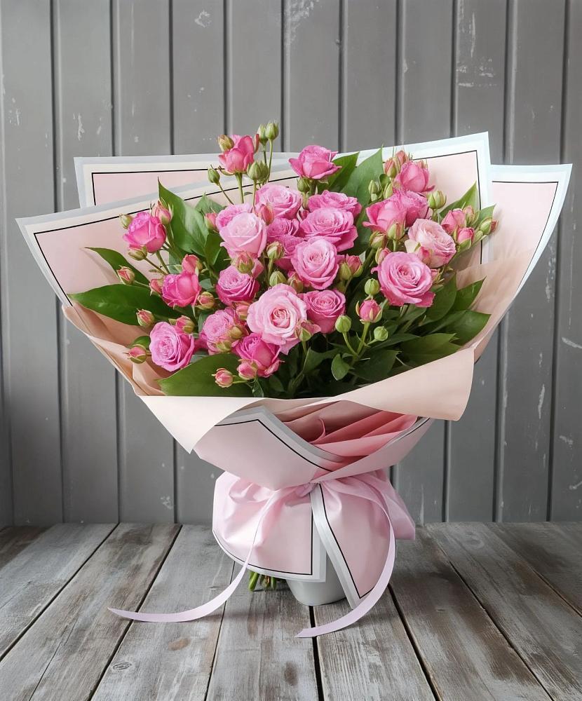 Букет Розовый кустик в Роговской