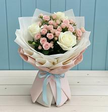 Букет цветов из:  Розы в Роговской
