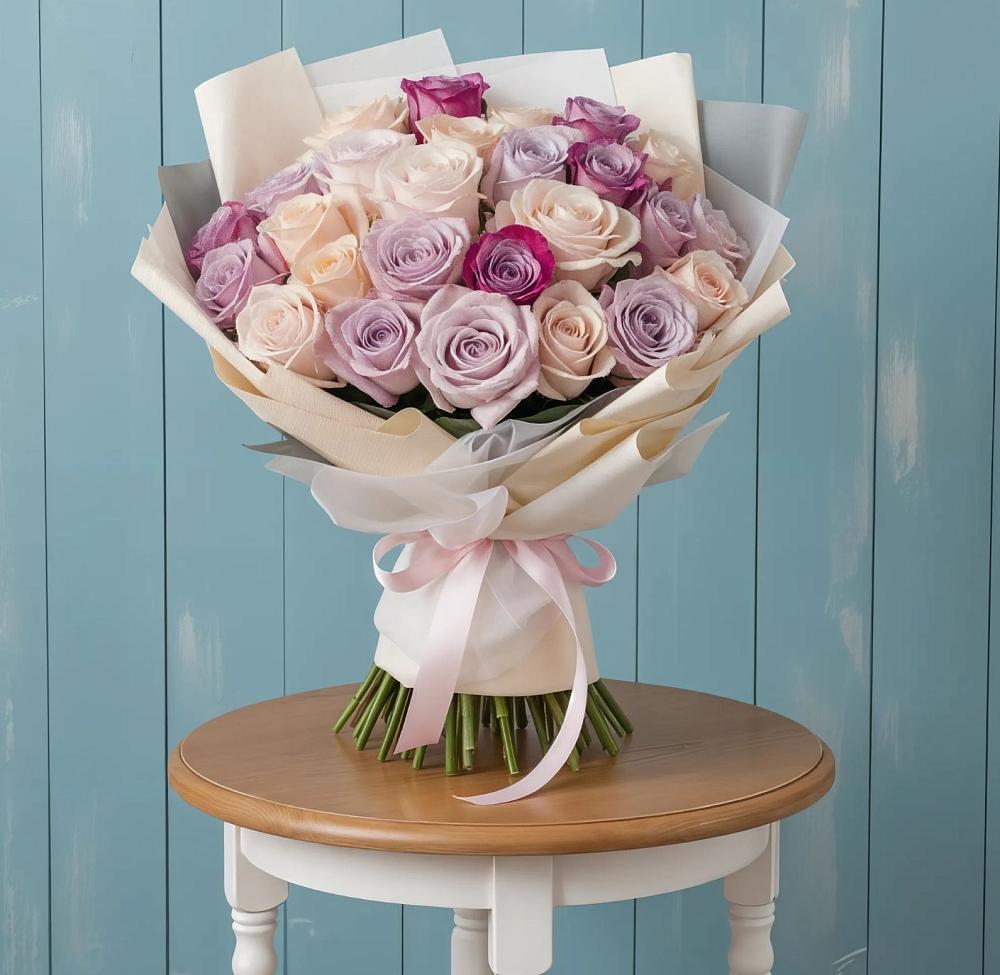 Букет цветов из: Розы в Роговской