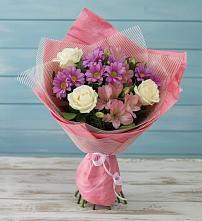 Букет цветов из:  Герберы в Роговской