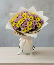 Букет цветов из:  Хризантемы в Роговской