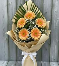Букет цветов из:  Герберы #REPLACE_PRED# Роговской